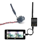 Мини 5,8G FPV 48CH 25mW передатчик VTX 600TVL камера и Skydroid OTG UVC приемник для Android мобильный телефон планшет для радиоуправляемого дрона