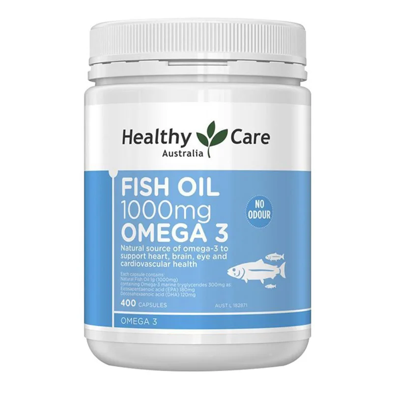 Free shipping fish oil 1000 mg omega  400 capsules