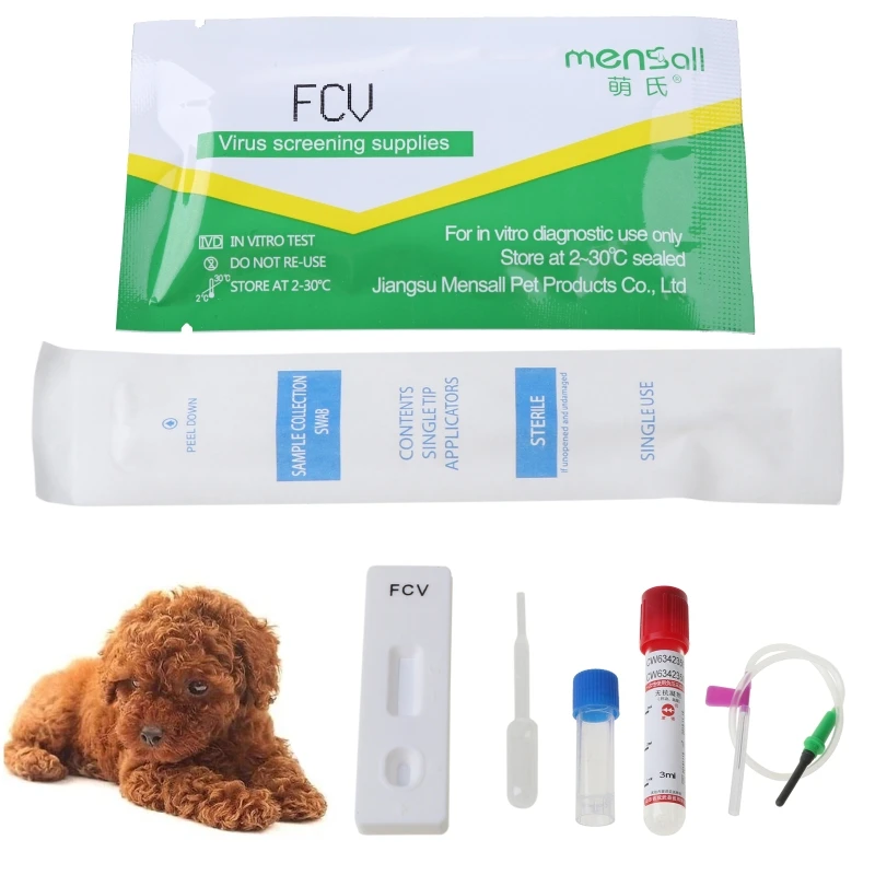

2022 New Calicivirus Antigen Detection Card FCV Tests Paperboard Pet Test Strip