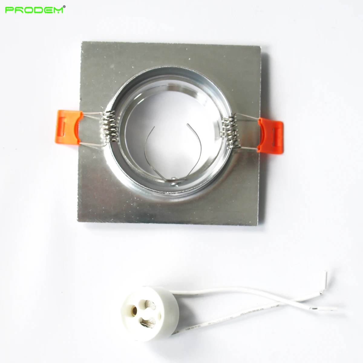 4 шт./упаковка квадратные рамки для светодиодных точечных светильников | Лампы и