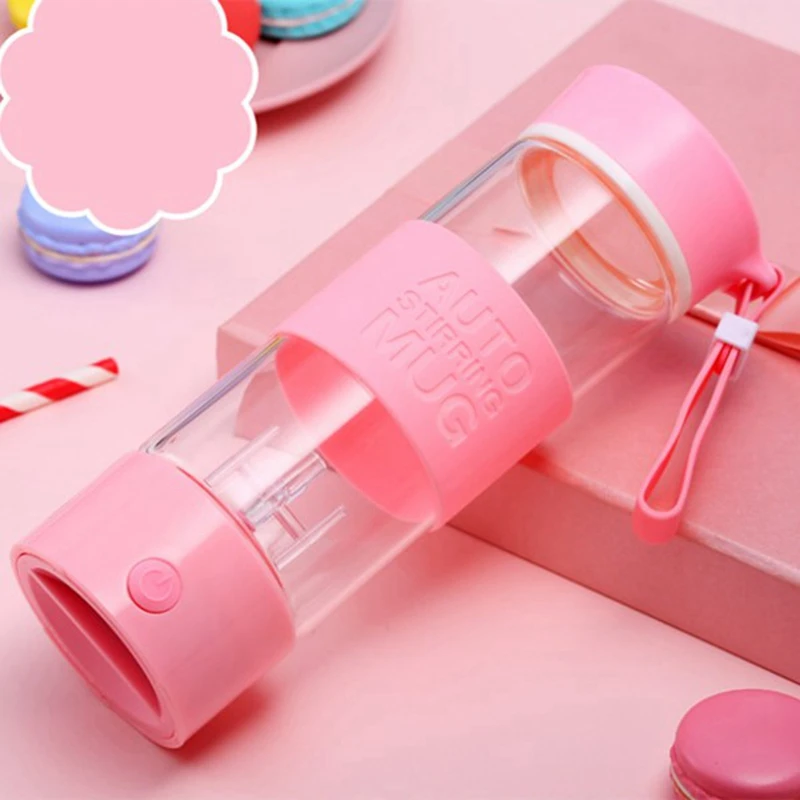 400 мл новая стеклянная ленивый автоматический смешивая чашка креативный подарок