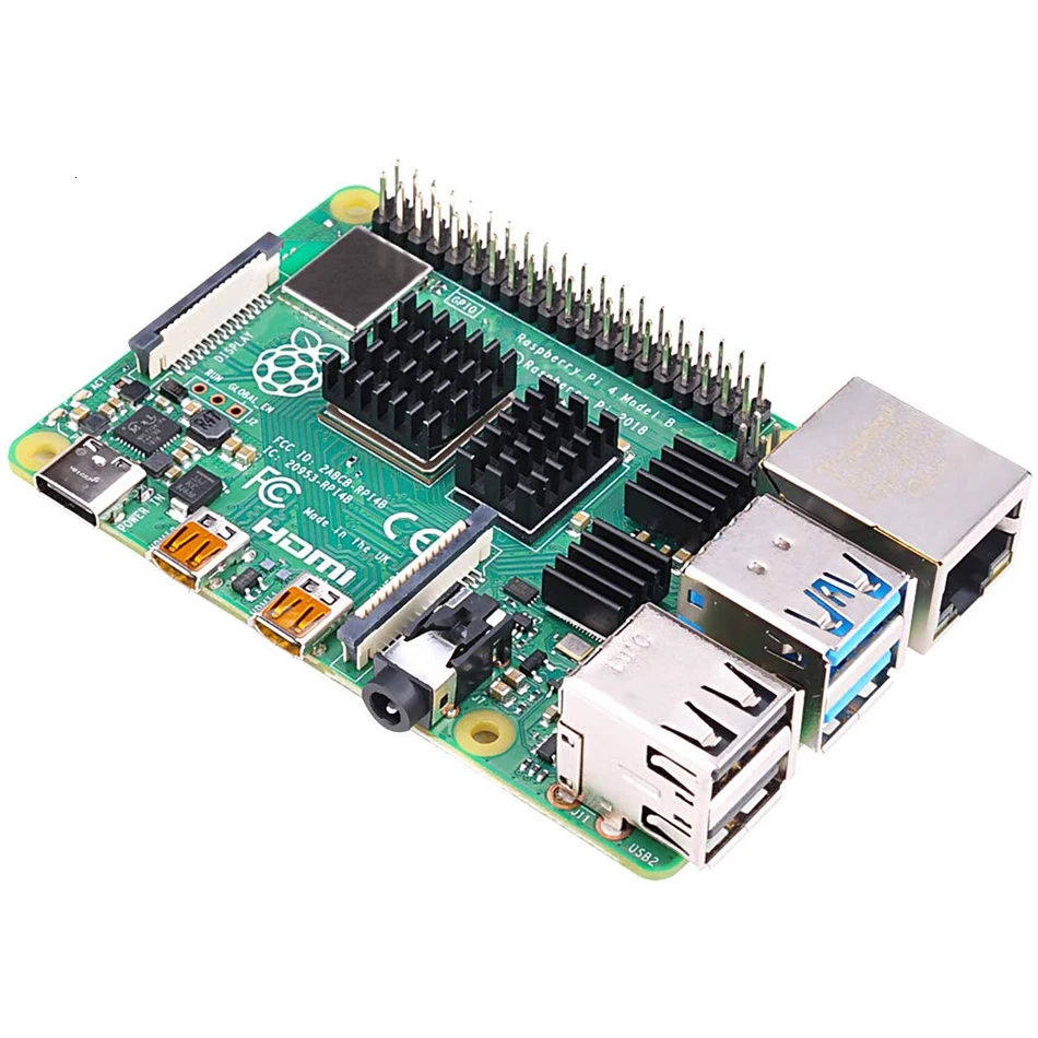 Чехол для Raspberry Pi 4b с охлаждающим вентилятором и радиатором | Компьютеры офис