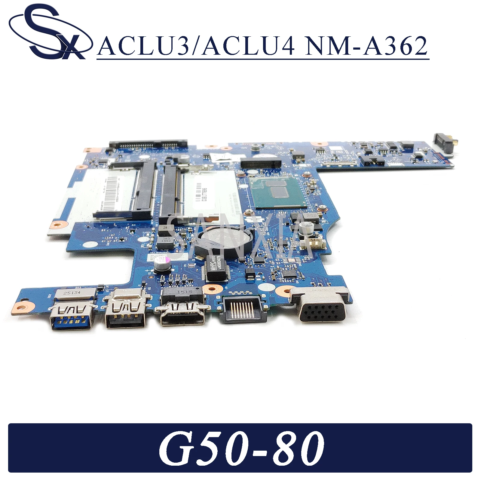 KEFU ACLU3/ACLU4 NM-A362 материнская плата для ноутбука Lenovo G50-80 (15 дюймов) G50-70 оригинальная