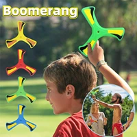 children eva soft boomerang toy inertial pull back standard room outdoor sports toys fun game gifts for kids children gift 2021