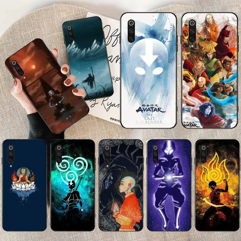 Мягкий силиконовый черный чехол для телефона HPCHCJHM Avatar The Last Airbender Xiaomi Mi9 9SE 8SE Pocophone