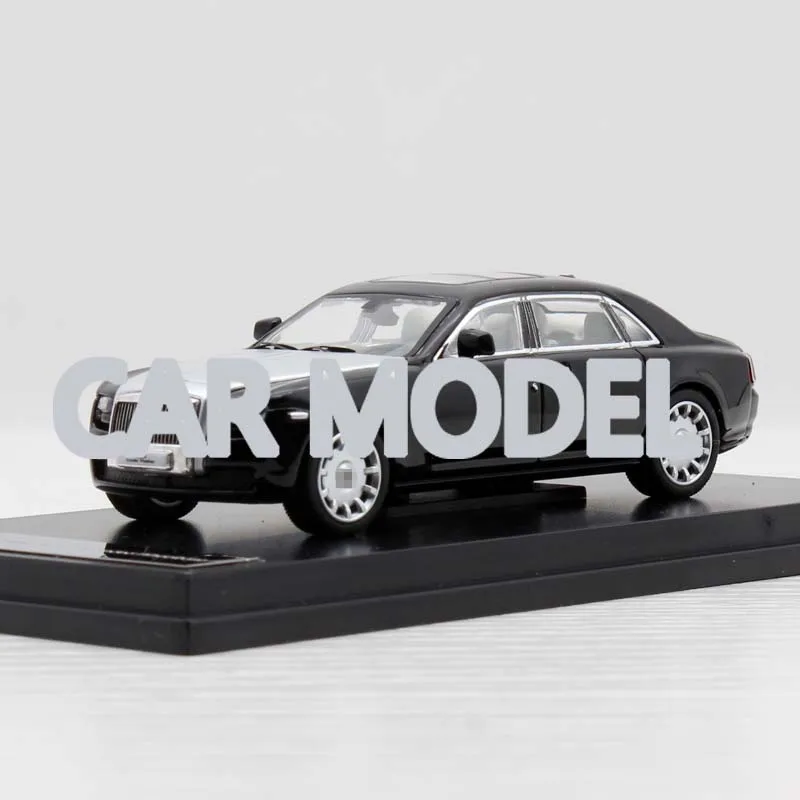 Игрушечные автомобили из сплава в масштабе 1:64 модель привидения Rolls Royce Черная