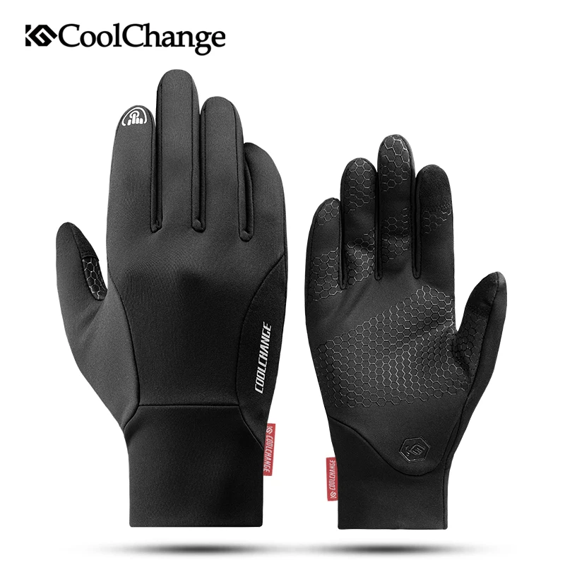 Велосипедные перчатки Coolchange для мужчин и женщин ветрозащитные теплые горных