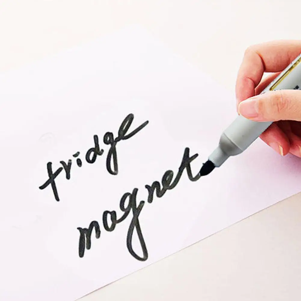 1PC Big Capacity Erasable Whiteboard Marker Pen Red blue black Erase Markers pen Office School Stationery Supplies |