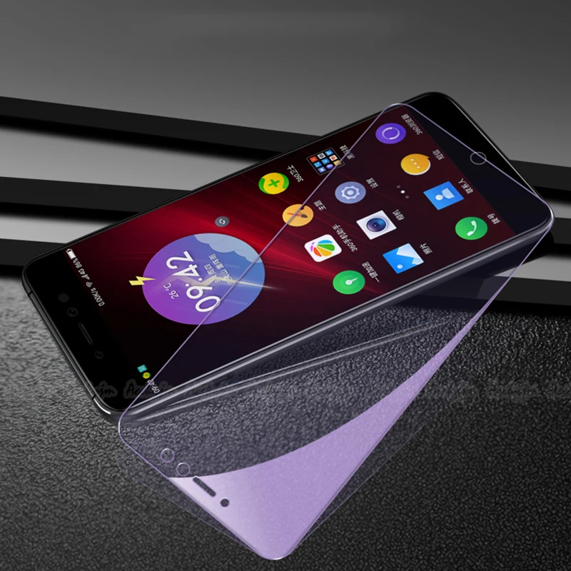 Закаленное стекло с защитой от синего излучения для Samsung Galaxy A7 A6 A8 Plus J2 J6 J7 Pro J8 2018