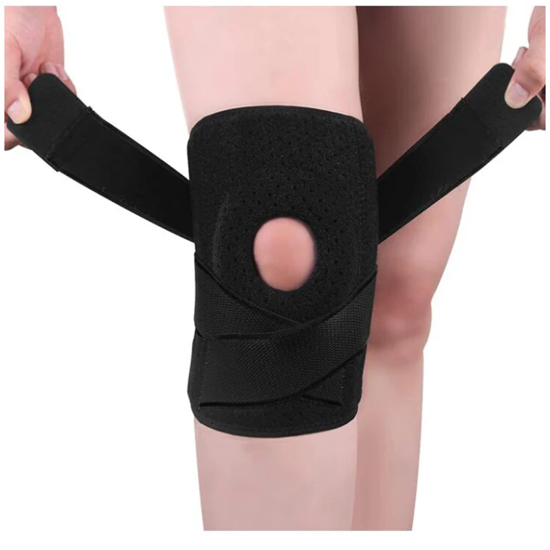 

Двойные силиконовые противоскользящие фиксаторы колена для суставов, травм, артрита, снятия боли в коленях, профессиональная защита колена