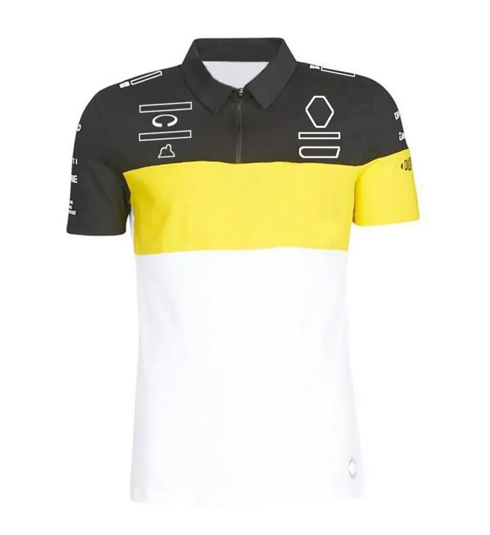 

F1 racing polo suit 2022 summer lapel short-sleeved T-shirt same style customization