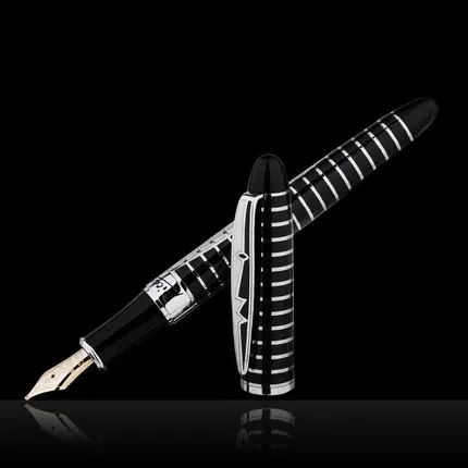 Перьевая ручка Picasso ps 81 10k золотые авторучки синий золотой серебряный черный pimio