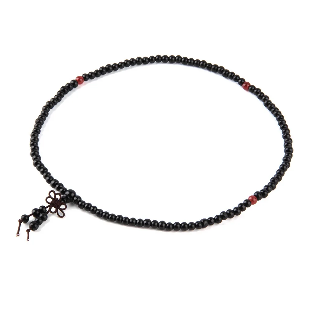 4 цвета унисекс сандаловое дерево 6 мм * 108 буддийские молитвенные бусы Mala