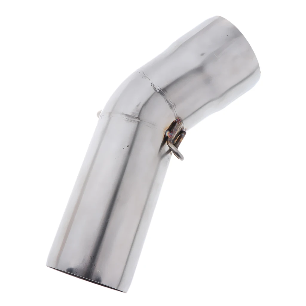 

Motorcycle Slip On Exhaust Middle Link Pipe Adapter Connector Universal for Kawasaki ZX6R 636 09-17