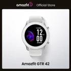 Смарт-часы Amazfit GTR женские, 42 мм, 5 АТМ, 12 дней без подзарядки, GPS, управление музыкой, для телефонов на базе Android и IOS, в наличии