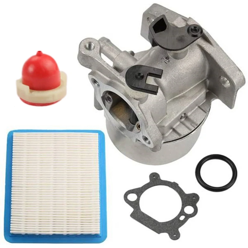 

New Carburetor Kit For Briggs&Stratton 6150 4-7 HP Engines 650 Series Troy Bilt 6.5HP Air Fuel Filter Gasket Carb