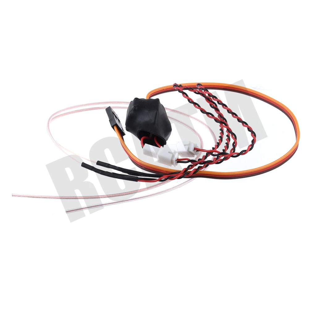 Светодиодсветодиодный дневные ходовые огни с переключателем управления 1/14 Tamiya