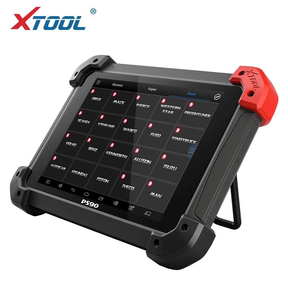 XTOOL PS90 HD OBD2 диагностический инструмент Мощный Автомобильный сканер грузовик с
