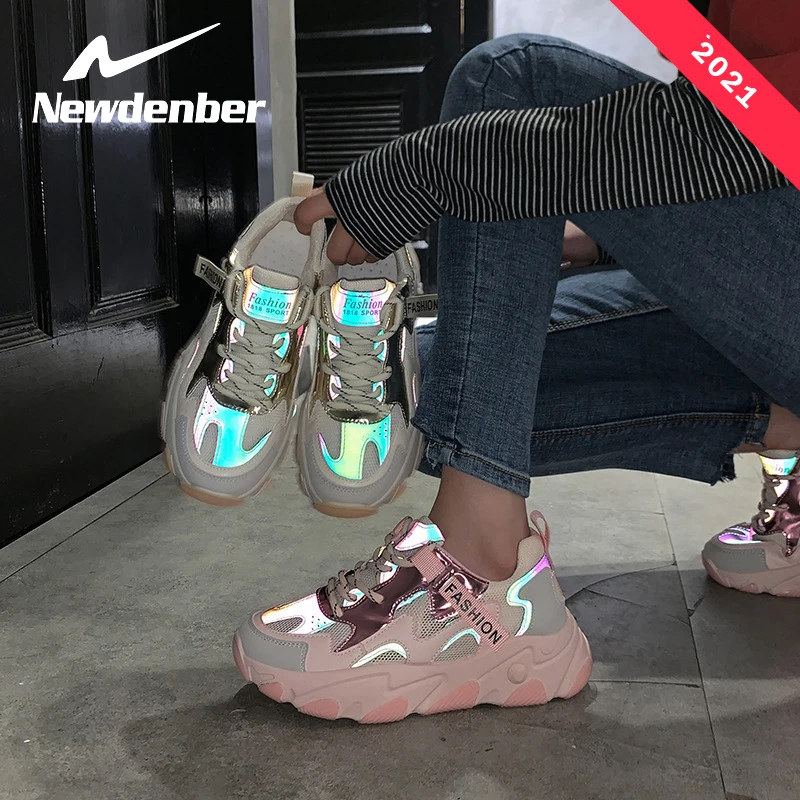 

Women Sneaker Fashion Chunky Shoes Breathable Comfortable Thick Sole Running Jogging Walking Casua Sports Vulcanize Shoes
