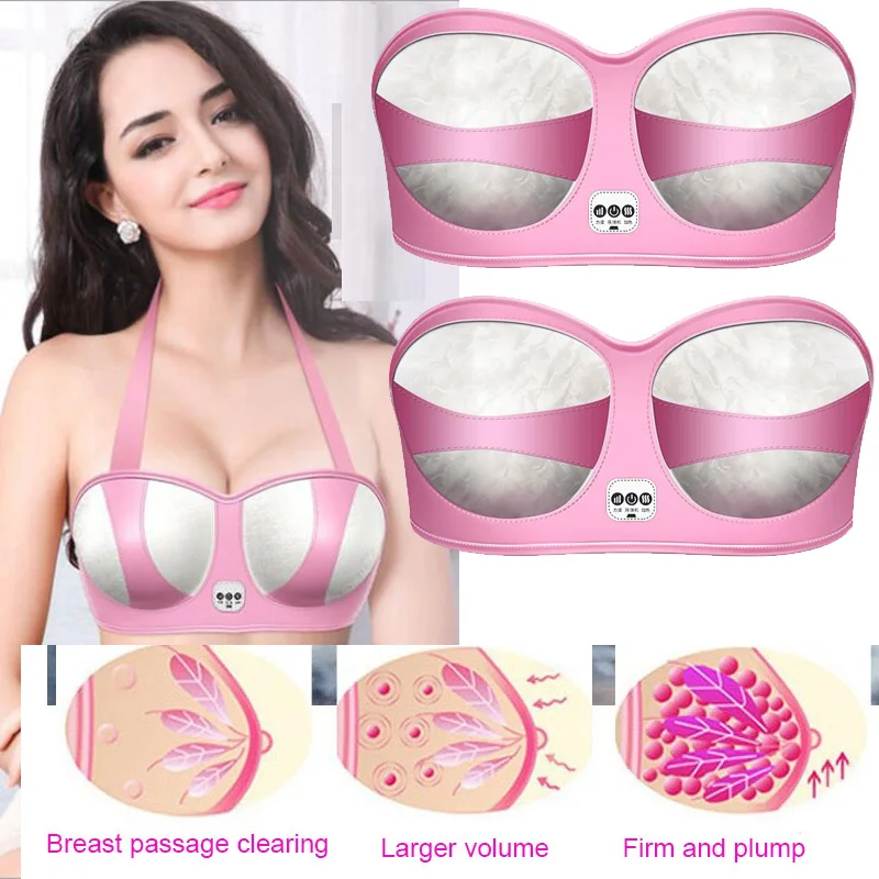 

Betime Breast Enhancer Massager USB Wearable Enlargement Stimulator Beauty Breast Lifting Machine Electric Rechargeable Massage