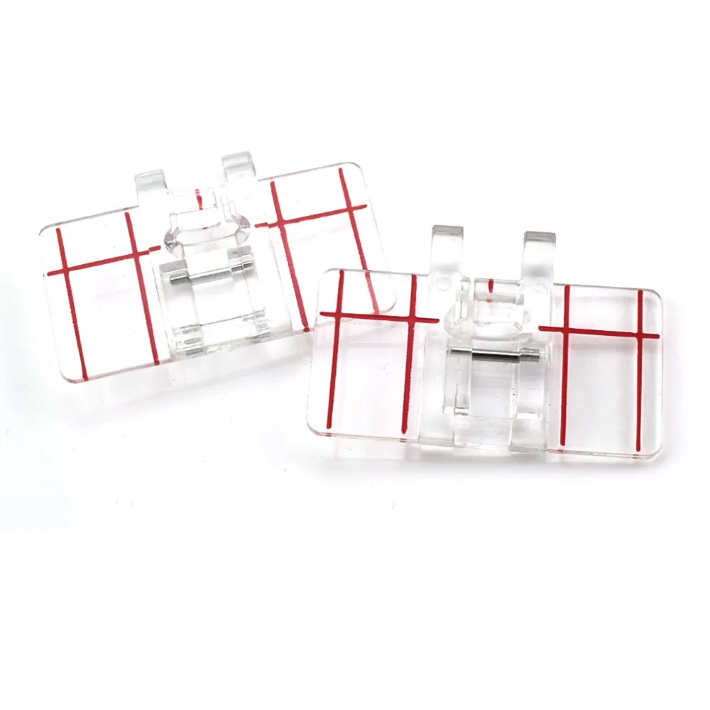 Прижимная лапка для швейной машины прижимная шитья прозрачная параллельная Janome