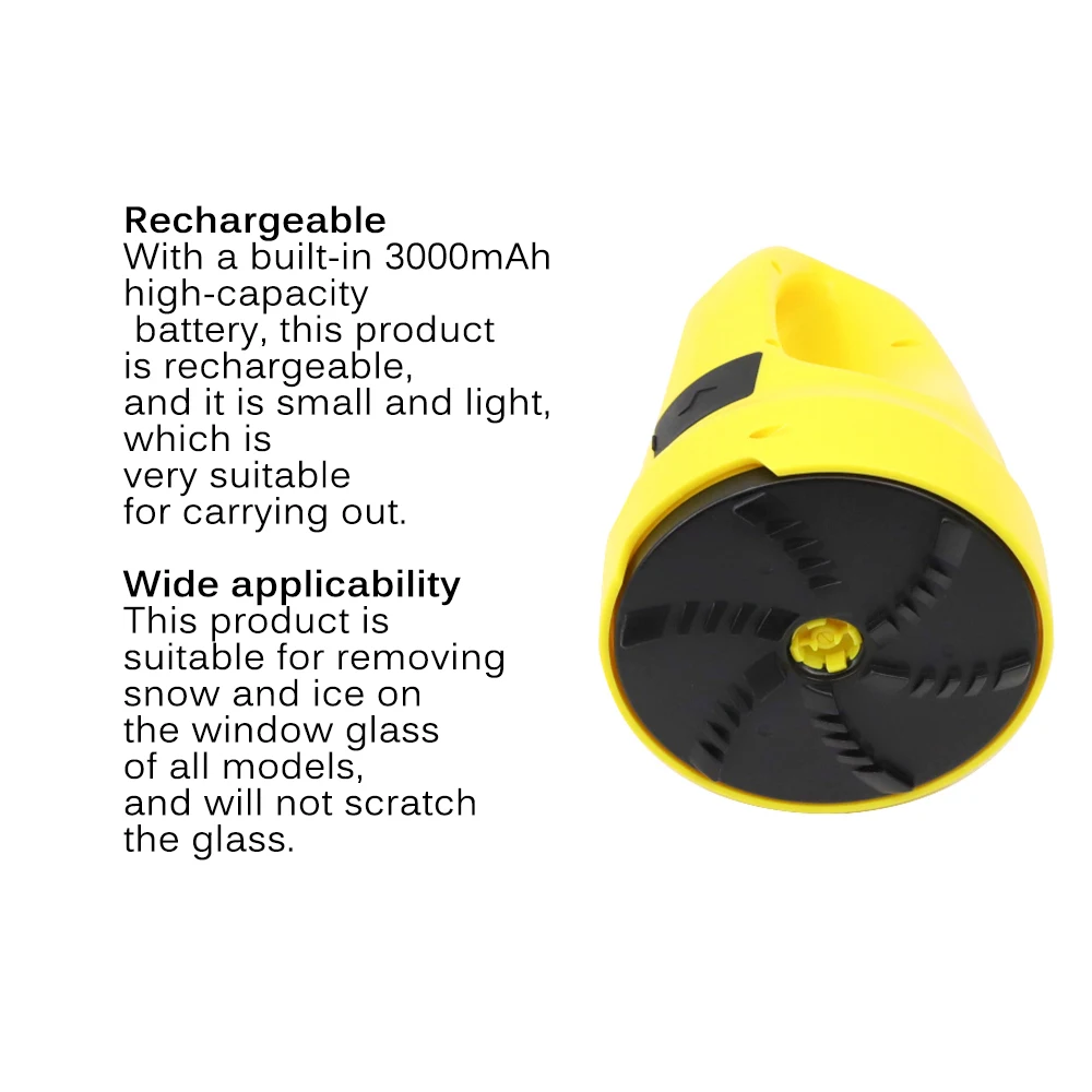 Скребок электрический для снега автомобильный скребок удаления с аккумулятором