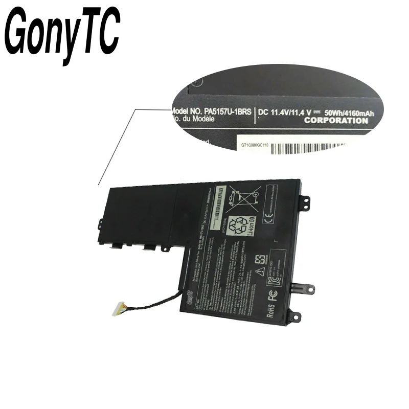 GONYTC 11 4 в 50wh PA5157U 1BRS P000577250 Аккумулятор для ноутбука Toshiba Satellite U940 M40 M50T E55 E45T E55T A5320