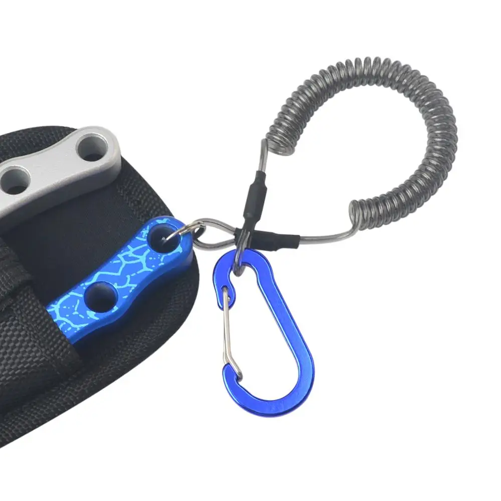 New design Aluminum Alloy Fishing Pliers+Retention Rope 178g 19cm Hook Remover Line Cutter Multifunctional Fishing Tools