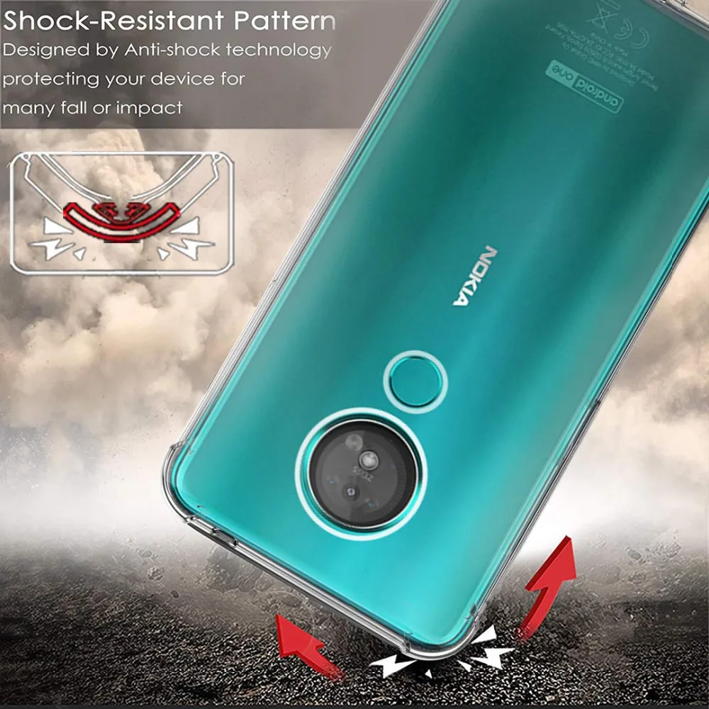 Мягкий силиконовый чехол для Nokia Lumia 7,2 6,2 4,2 3,2 2,2 ударопрочный бампер чехол для Nokia 3,1 5,1 6,1 Plus на Nokia 5,1 6,1 7,1 8,1