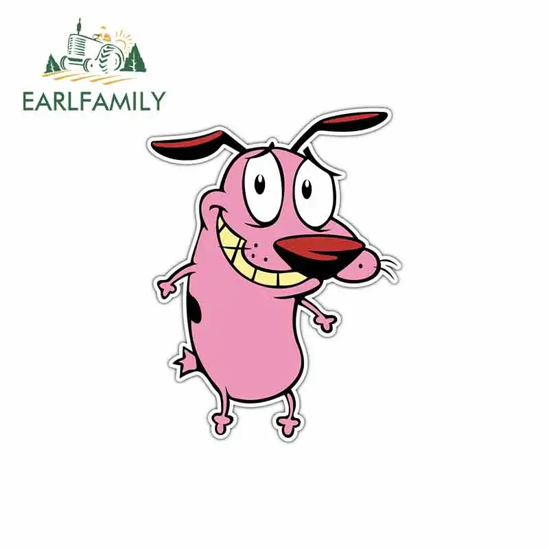 EARLFAMILY 13 см x 10 для мужества Детские граффити в виде собаки автомобильная наклейка