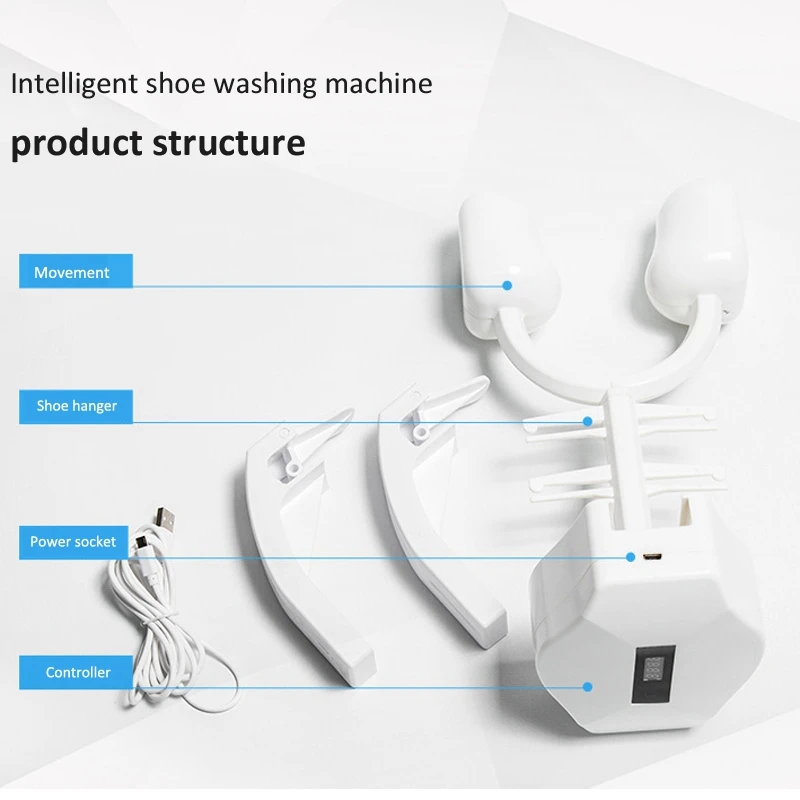 Хит! Умная ультразвуковая стиральная машина для обуви портативная