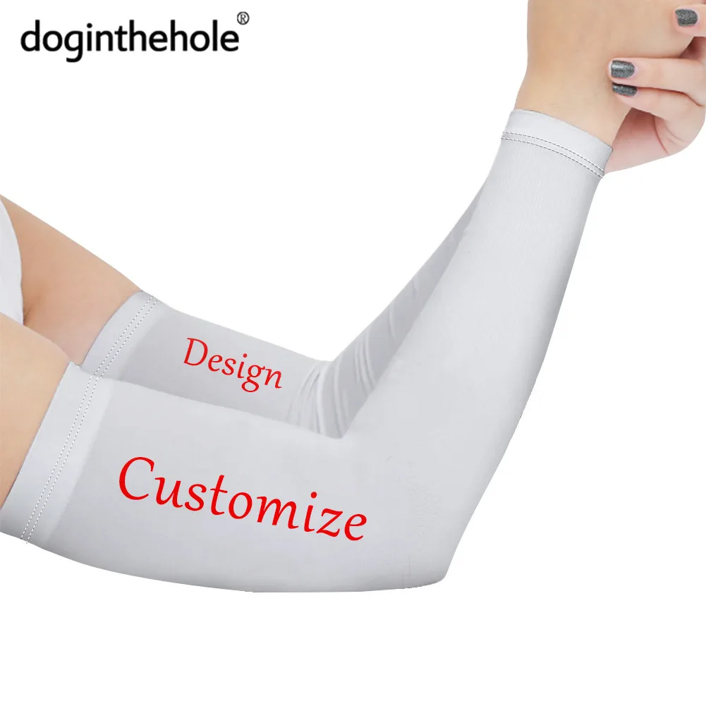 Cool Cuff Cover Mangas for Man Woman Casual Suncreen Sleeves 3D Customized Arm Warmers Elastic Unisex Tattoo Sleeve Breathable