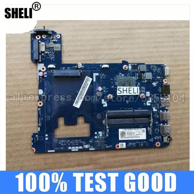 Материнская плата SHELI для Lenovo G505 с искусственным процессором VAWGA E1 2100