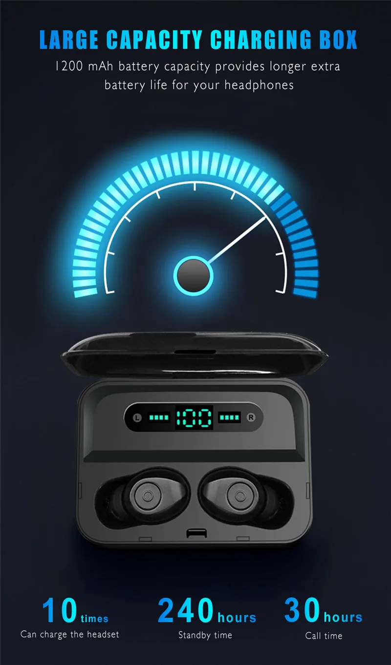 TWS Bluetooth 5,0 наушники настоящие беспроводные наушники HiFi Звук Спорт mi Air Dots Pro Handsfree водонепроницаемые Airdots для Xiao mi Red mi