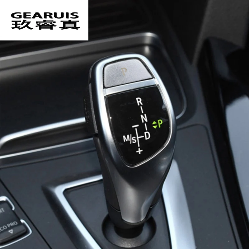 

Car Styling Central Control Gear Shift Panel Buttons Covers Stickers Trim For BMW 1 3 5 Series F20 F30 f10 f32 F25 X5 F15 X6 F16