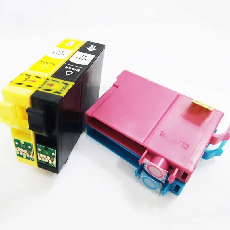 Чернильный картридж vilaxh T0711 для Epson - T0714 Stylus D78 D92 D120 SX210 SX215 SX100 SX200 DX4000 DX4050 DX4400 DX4450 |