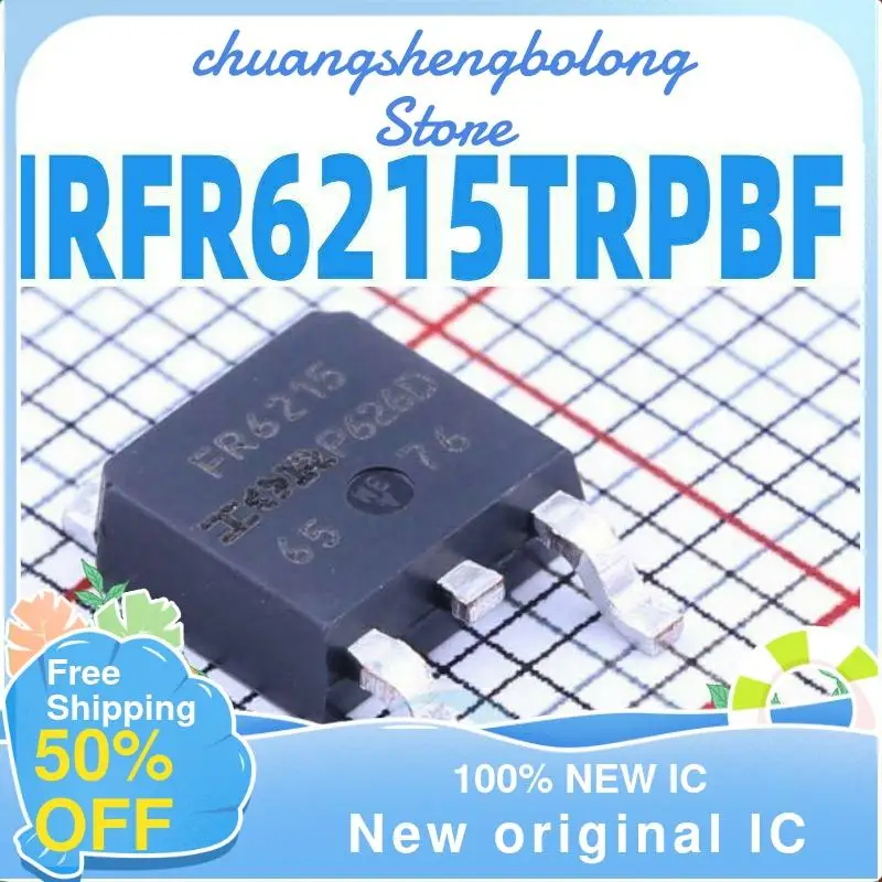 

10-200 шт. IRFR6215TRPBF FR6215 13A 150V MOS TO252 nuevo original
