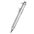 Многофункциональная ручка с гелевыми чернилами Пластик Многофункциональный суппорт Инструмент 1PC прочные канцелярские принадлежности Шариковая 0,5 мм Прямая доставка