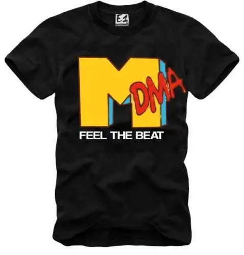 Футболка Mdma Ketamin Rave праздничная техническая Алмазная Красная футболка скидка 2019