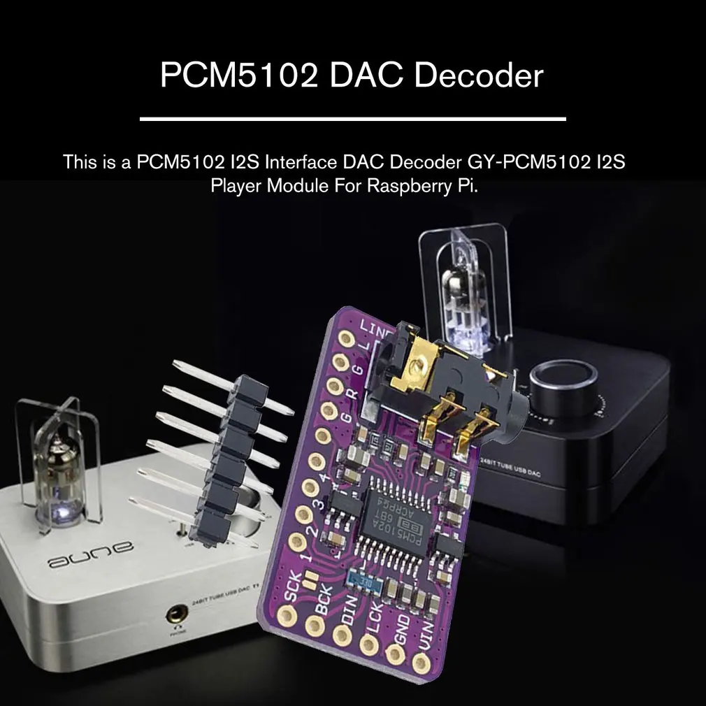 PCM5102 I2S IIS интерфейс без потерь цифровой аудио DAC декодер GY-PCM5102 плеер модуль для