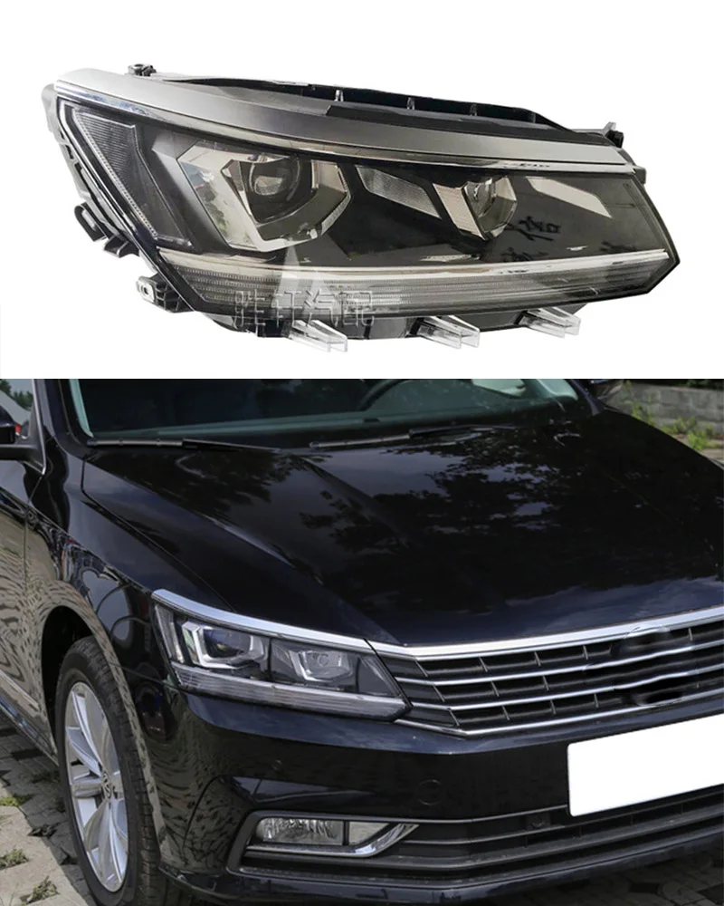 

Auto Front Left Right Halogen H8 Bumper Fog Lights Fog Lamp Assembly for VW Passat B7 2016 2017 2018 Halogen headlights