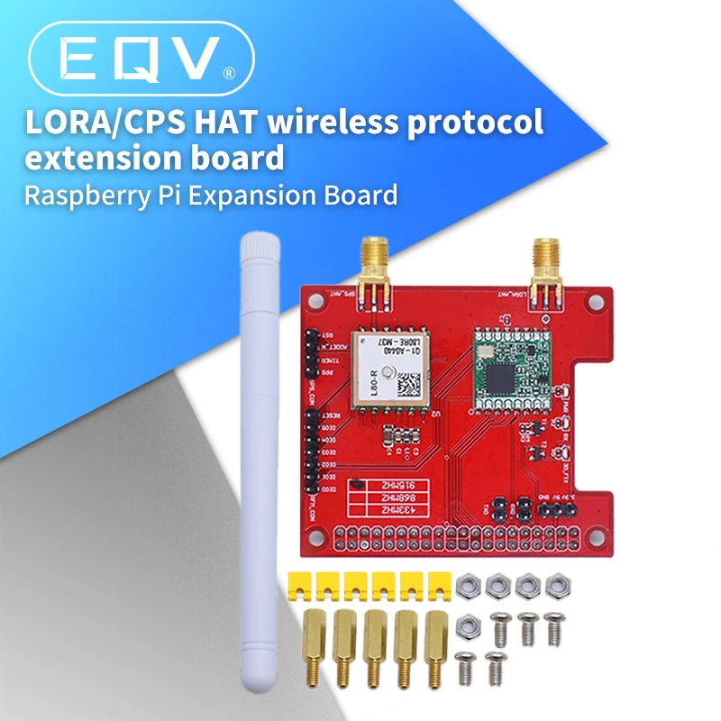 ЛОР GPS шляпа версии V1.0 Lora/GPS _ HAT-это модуль оплаты для LoRaWan и ues с Raspberry Pi |