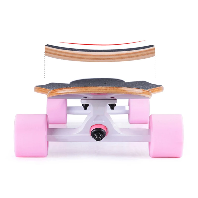 Скейтборд 43in Лонгборд кленовый деревянный скейтборд наждачная бумага двойной