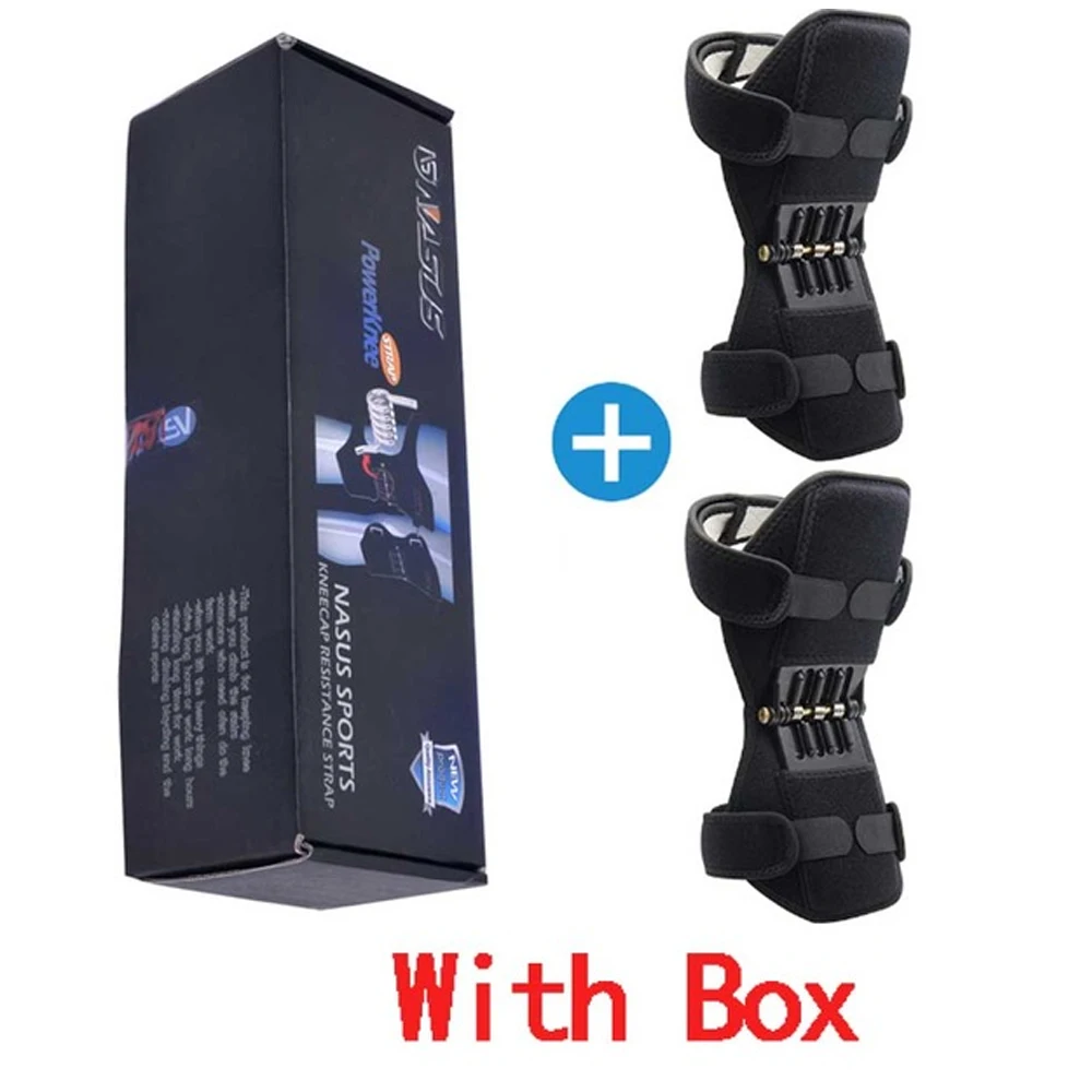 

Knee Protection Booster Power Support Knee Pads Powerful Rebound Spring Force Sports Reduces Soreness Old Cold Leg Protection