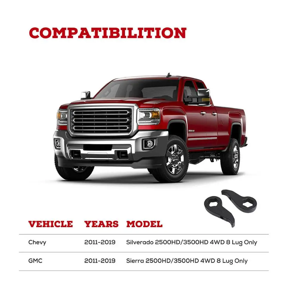 KSP 1-3 &quotкрутящиеся ключи с удлинителем для Chevy(chevrolet) Silverado GMC Sierra 2500HD 3500HD 4x4 2011-19 |