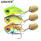 1 шт. вращающаяся металлическая Вибрирующая Приманка VIB, блесна, ложка, рыболовные приманки 9 г, 16 г, 21 г, приманки для джиггинга, зимняя искусственная снасть для форели, рыба