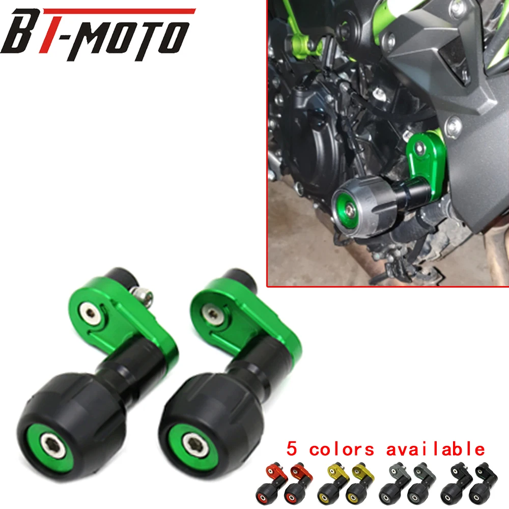 

For KAWASAKI Z400 NINJA 400 2018 2019 20 2021 Falling Protection Frame Sliders Anti Crash Engine Guard Pad Side Shield Protector