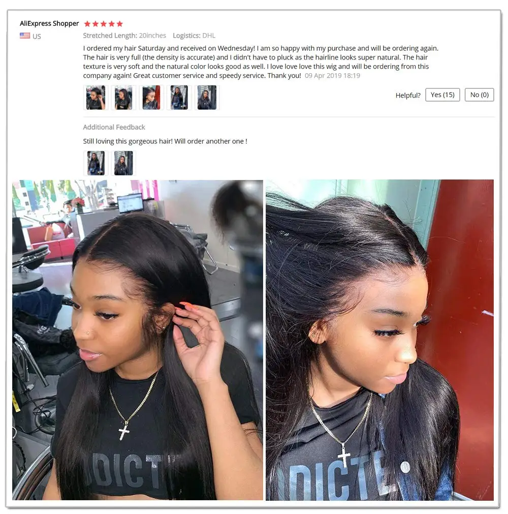 

Lace Front Human Hair Wigs Brazilian Straight 150% Density 4x4 13x4 Lace Front Human Pre Plucked With Baby Hair Remy