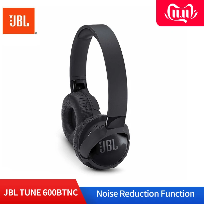 Беспроводные bluetooth-наушники JBL T600BTNC с шумоподавлением, игровая гарнитура JBL, беспроводные наушники с автоматическим шумоподавлением