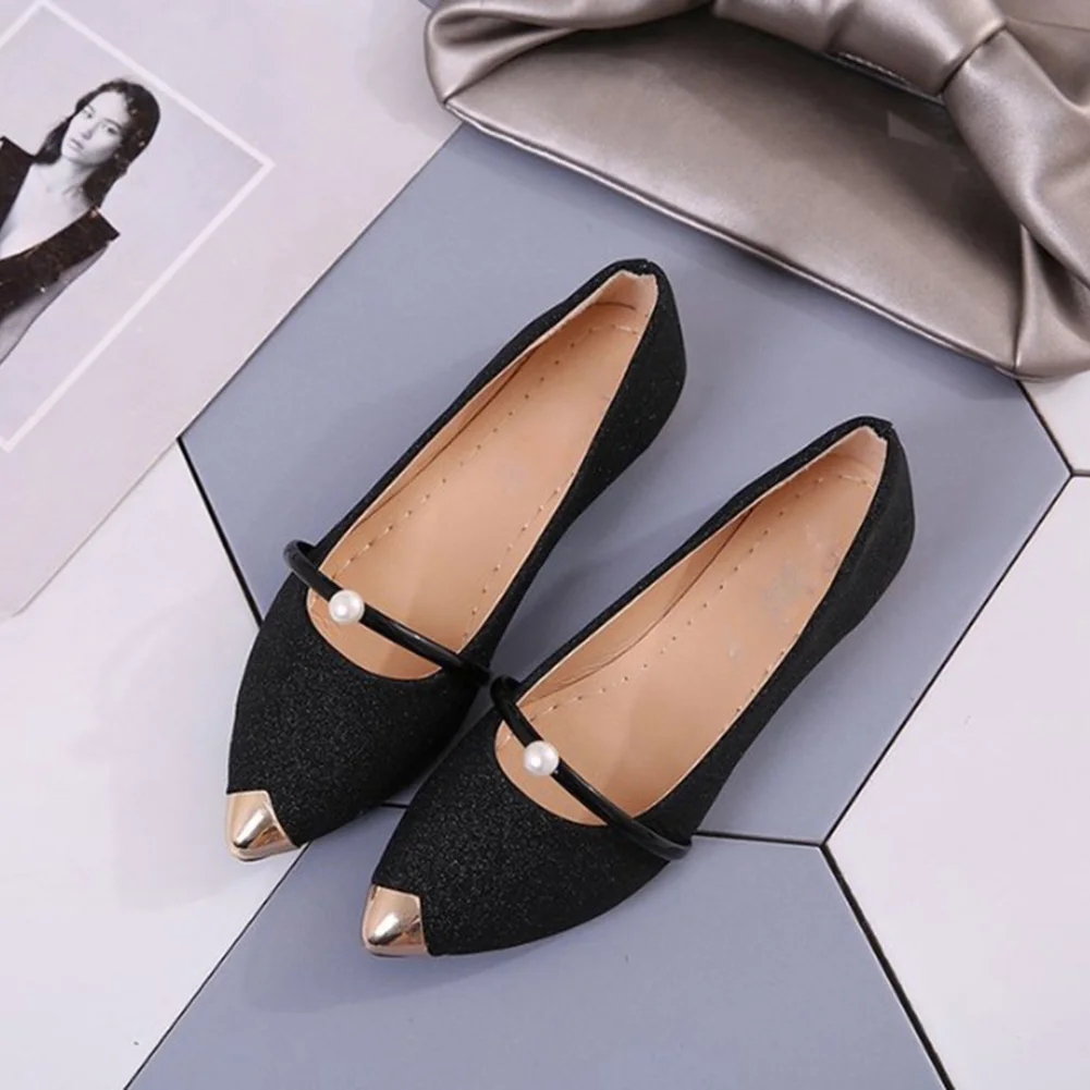 Женская элегантная повседневная обувь удобные женские туфли на плоской подошве